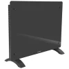 Vonroc 1500 watt Konvektorheizung mit Glasplatte - Grey