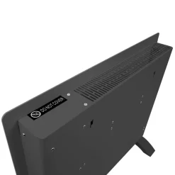 Vonroc 1500 watt Konvektorheizung mit Glasplatte - Grey
