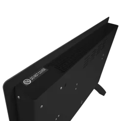 Vonroc 2000 watt Konvektorheizung mit Glasplatte - Black