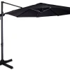 VONROC Bardolino Ø300 cm Premium Sonnenschirm - Anthracite