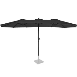 VONROC Iseo 460 x 270 cm Premium Sonnenschirm - Black