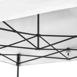 VONROC Premium 3 x 3 easy-up Partyzelt mit Seitenwände - White