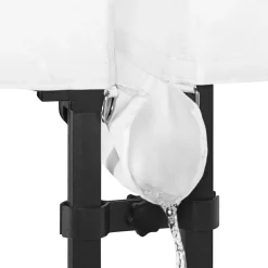 VONROC Premium 6x3 easy-Up Partyzelt mit verbindungs-set - White