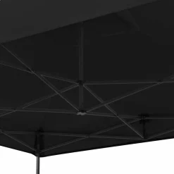 VONROC Premium 3x3m easy-up partytent - Schwarz