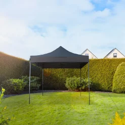 VONROC Premium 3x3m easy-up partytent - Schwarz