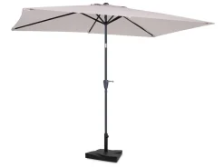 VONROC Rapallo 200 x 300 Premium Sonnenschirm mit Fuß - Beige