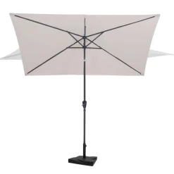 VONROC Rapallo 200 x 300 Premium Sonnenschirm mit Fuß - Beige