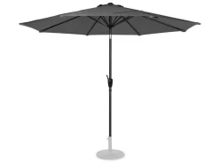 VONROC Recanati Ø300 cm Premium Stocksonnenschirm - Grey
