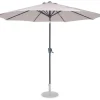 VONROC Recanati Ø300 cm Premium Stocksonnenschirm - Beige