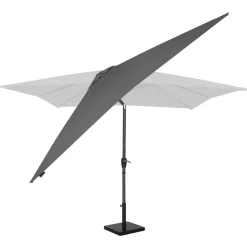 VONROC Rosolina 280 Premium Sonnenschirm mit Fuß - Grey