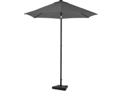 VONROC Torbole 200 cm Premium Sonnenschirm inklusive Fuß - Grey