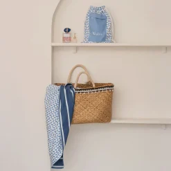 Walra 100 x 180 cm Strandtuch - Stripes & Vibes Blue