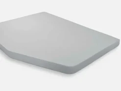 Walra Französisches Bett Links Spannbettlaken - Grey