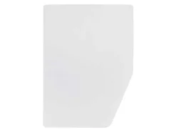 Walra Französisches Bett Rechts Spannbettlaken - White