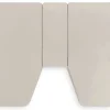 Walra Jersey 3-teiliges Spannbettlaken - Sand