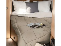 Walra Travel Taupe Bettdecke - 200 x 200 cm