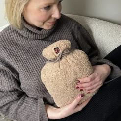 Warmpi Buddy Elektrische Infrarot-Wärmflasche - Teddy Beige
