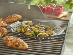 Weber kleiner ovaler Gemüsekorb