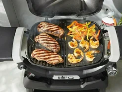 Weber Q 1200N halbes Plancha-Grillplatte