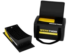Werkthor stufenlose Auffahrkeile Tasche - Yellow