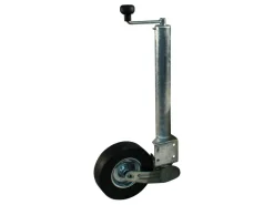 Winterhoff 60 mm automatisch einklappbar Stützrad mit Stahlfelge