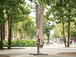 Winza 250 x 64 cm graue Sonnenschirmschutzhülle