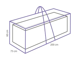 Winza Deluxe XL 200 x 75 x 60 cm Auflagentasche