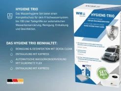 WM Aquatec Hygiene-Trio Tank- und Leitungsreinigung - 100 Liter