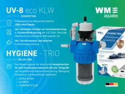 WM aquatec UV-8 eco Komplettlösung Wasserhygiene - bis 60 Liter