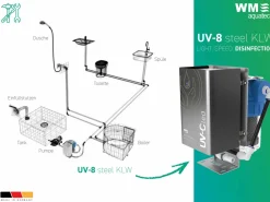 WM aquatec UV-8 steel Komplettlösung Wasserhygiene - 100 Liter