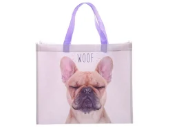 WOOF Französische Bulldogge Einkaufstasche