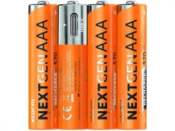 Xtorm NextGen USB-C Wiederaufladbar AAA Batteries - Set van 4