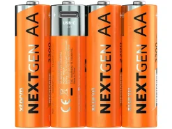 Xtorm NextGen USB-C Wiederaufladbar AA Batteries - Set van 4
