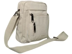 Yakfield Cook Canvas kompakte Umhängetasche - Off-white
