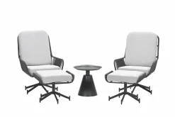 Zavala Beistelltisch - Diameter 50xH48 cm - carbon black