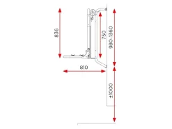 Zweite Chance BR-Systems Bike-Lift Short Rail Heck-Fahrradträger