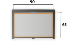 Zweite Chance Obelink Eclipse 90 x 65 Kombirollo