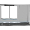 Zweite Chance Obelink Queen Vorderwand - 355 cm